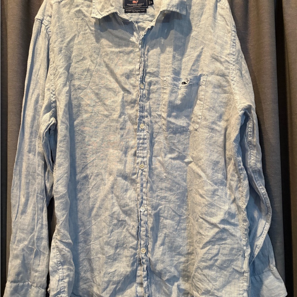 Vineyard Vines Light Blue Button Down Shirt
